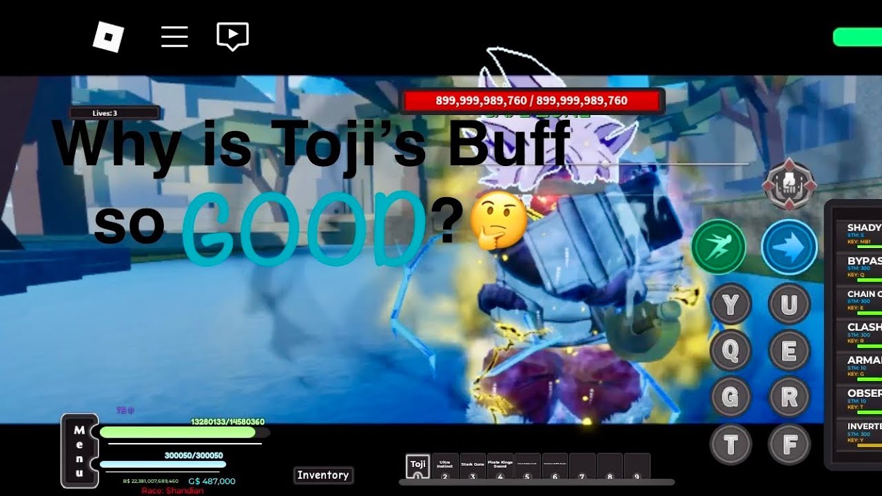 Why Is Toji Support Style Buff So Good AOPG Roblox YouTube 