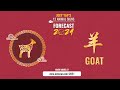 2021 Animal Signs Forecast: Goat [Joey Yap]
