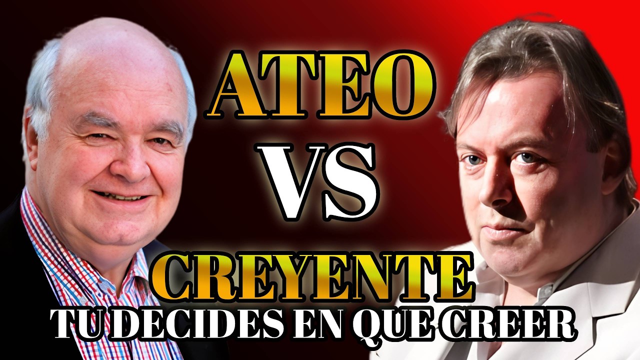 🔥 Debate ÉPICO Cristiano vs Ateo  ¿DIOS es una MENTIRA  Lennox vs Hitchens
