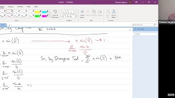 Math 262 Calculus 2: 11.7Ex, 11.8, 11.9a