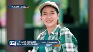 'STATUS CINTANYA REAL APA BORONGAN?' ( Trailer FTV SCTV) 