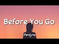 Before You Go - Lewis Capaldi (Lyrics) 🎵
