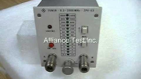 ZPV-E3, Rohde & Schwarz $799 from Alliance Test!