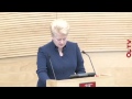 Grybauskaitės metinis pranešimas Seime (1 dalis)