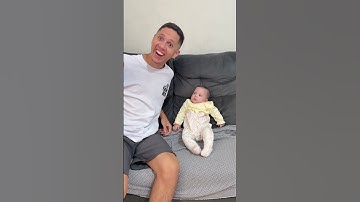 O BARRIGÃO DO BEBÊ FICOU INCHADO 🤣