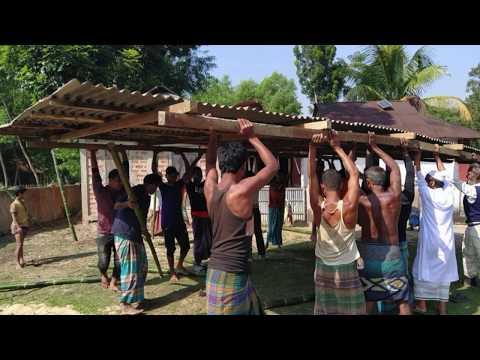 Rebuilding Barampur Mosque