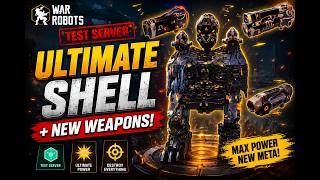 Testing Ultimate Shell with freeze weapons....#warrobots #testserver #shell