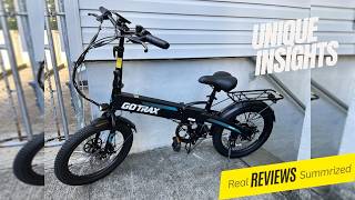 Reviews about the Gotrax R1 Folding Electric Bike