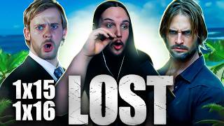 *LOST* keeps getting BETTER and BETTER (First Time Watching 1x15 / 1x16)