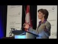 Premier addresses the canadian chamber of commerce agm