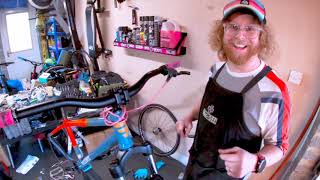 How to change a hydraulic brake hose;- Vlog 26