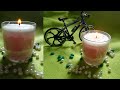 How to make candle at home/Cutes candle making/candle banane ka tarika.