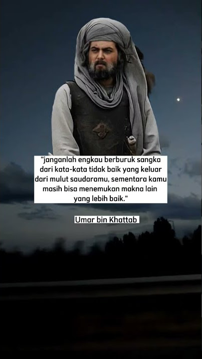 kata-kata bijak dari Umar bin Khattab #shorts #ytshorts #katakataislami#storywa#quotesislami