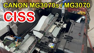 Canon MG 3070s Continuous Ink | CISS Canon MG 3070s Continuous Ink | CISS