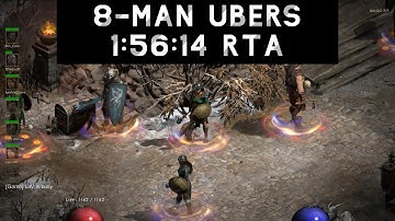 [D2R] WR 8man Ubers 1:56:14 RTA