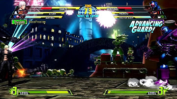 PSN MvC3 Ranked Match: BossFrostee vs. Reb1978