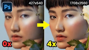 (Easy) Convert Low Resolution to High Resolution Photo in Photoshop