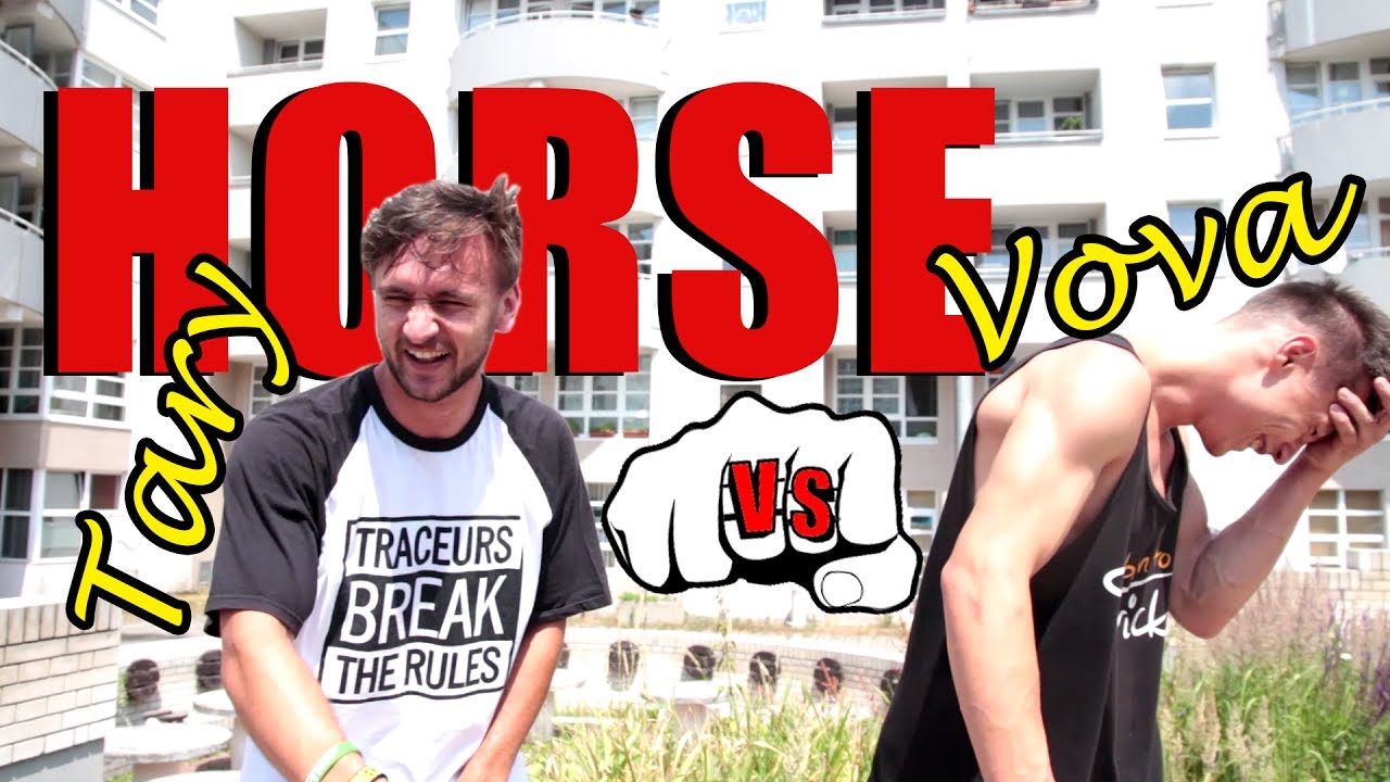 PARKOUR HORSE CHALLENGE #3 | VOVA VS. TARY