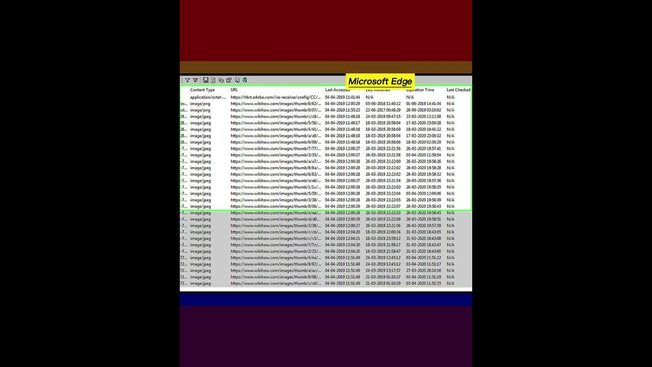 how-to-view-list-of-stored-cache-data-on-microsoft-edge-youtube