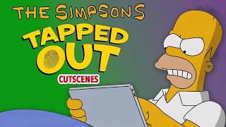 The Simpsons Tapped Out Cutscenes (2012)