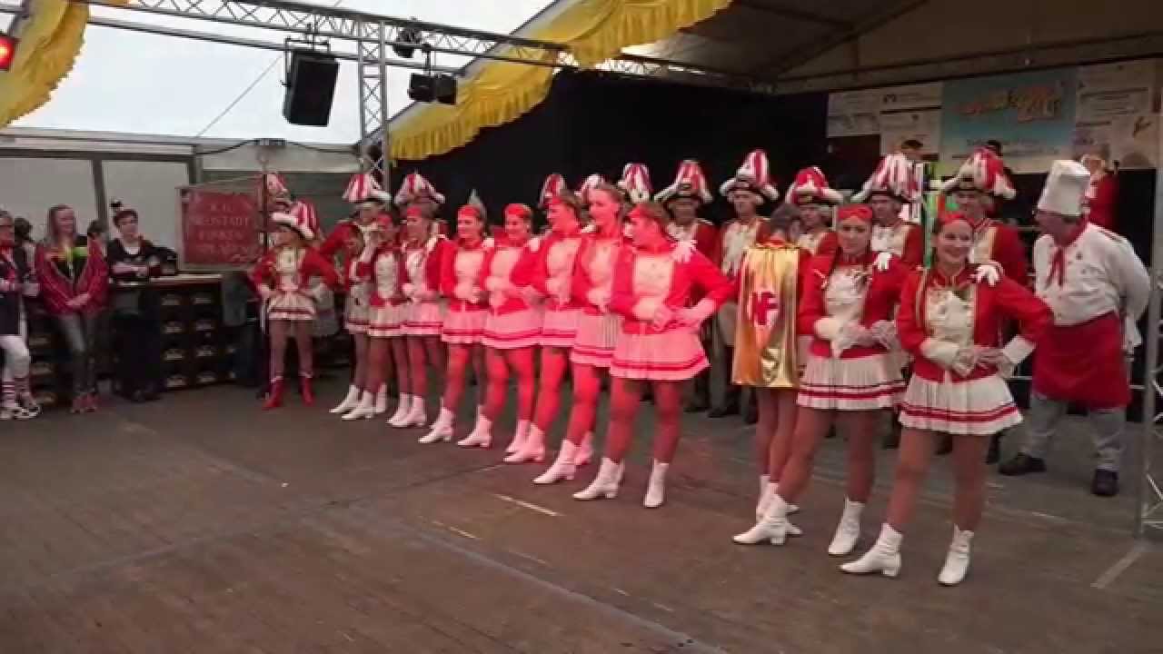 Neustadtfunken im Wiesdorfer Festzelt (12.02.2015)