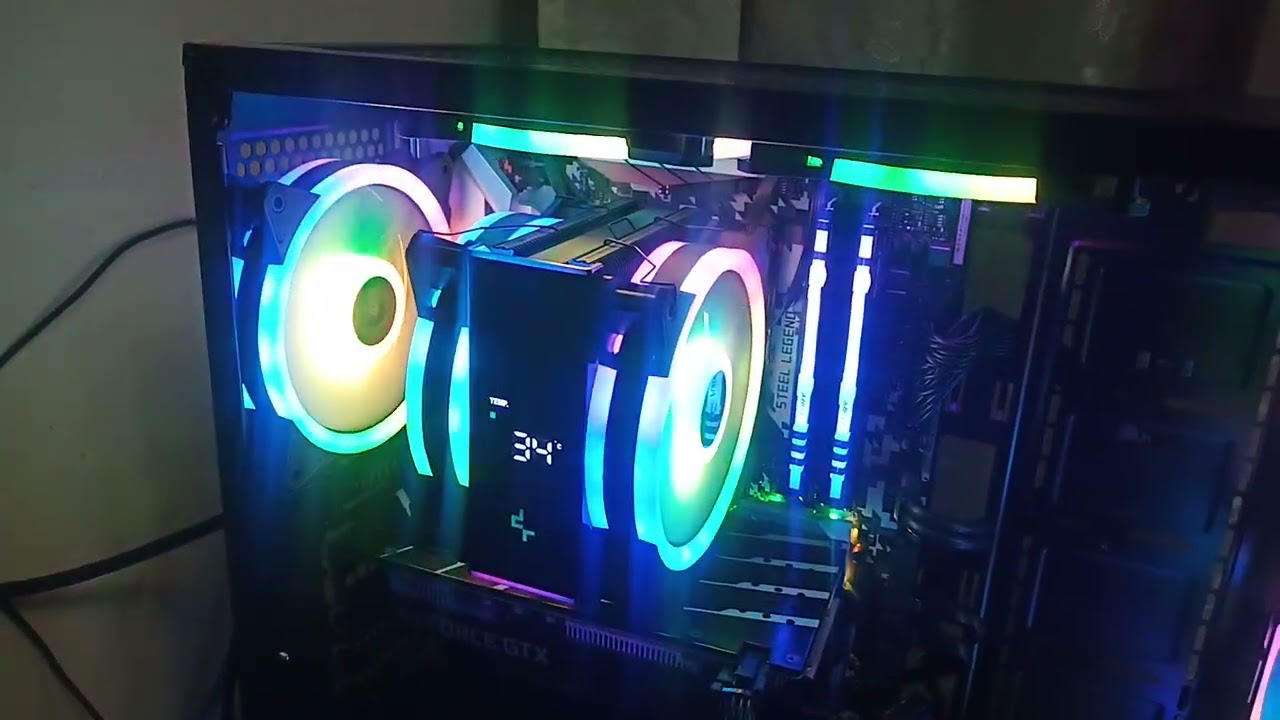 AK 400 Digital combo with Gamdias Aeolus M2 Lite Fan