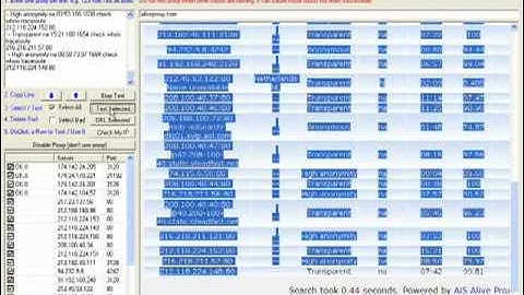 Automated Web Browser - Setting up rotating IP Address using free proxy