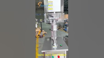 Semi Auto Tin Can #Seamer,Tea Can Closer, Lid Can #Seaming Machine,Manual Can Sealing #China Factory