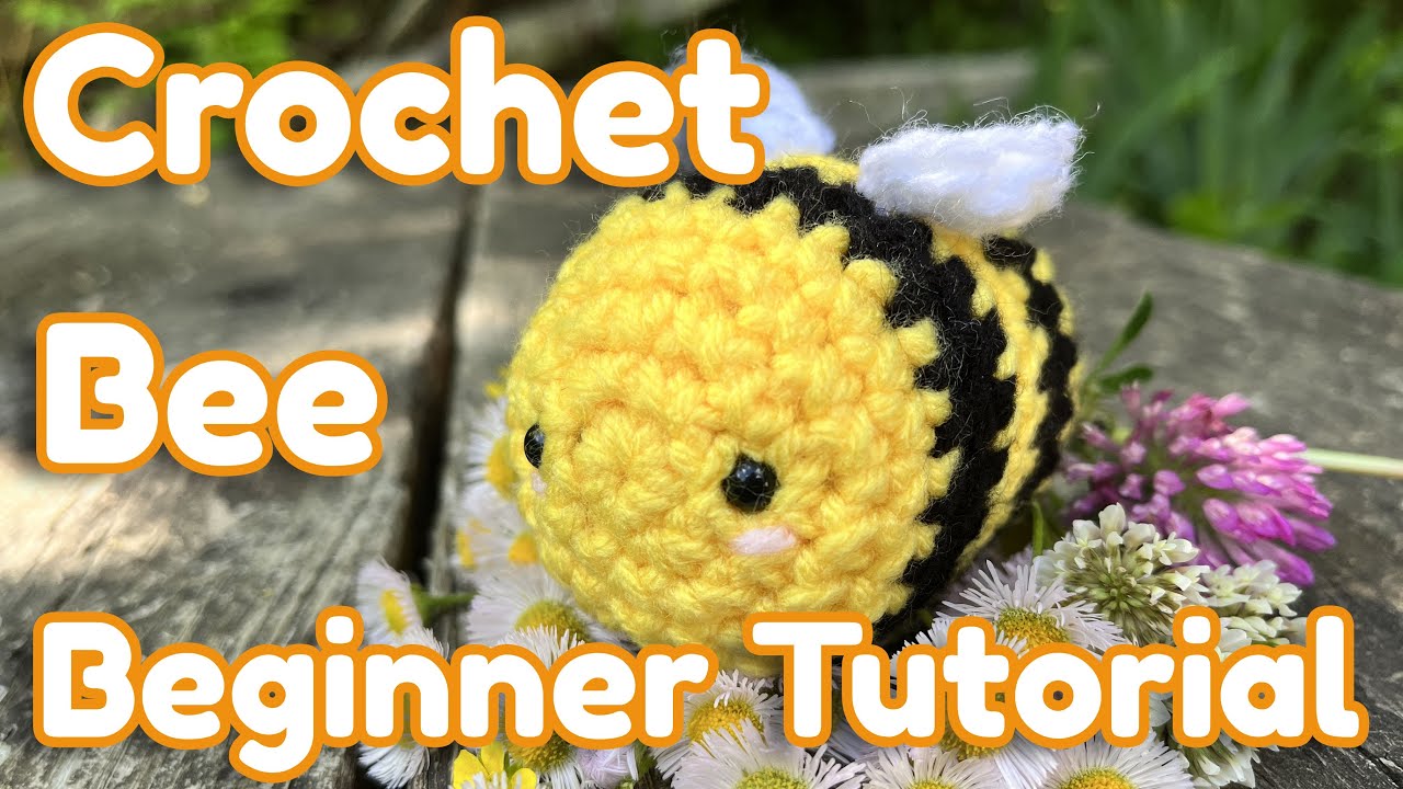 How to Crochet a Chunky Bee Plushy 