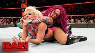 Sasha Banks vs. Alexa Bliss - Raw Women's Championship Match: Raw, Aug. 28, 2017