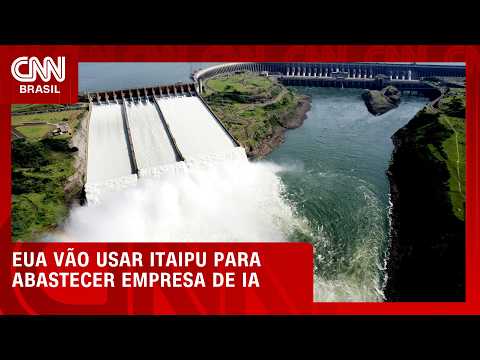 EUA anunciam acordo no Paraguai para usar energia Itaipu em projeto de IA | CNN PRIME TIME
