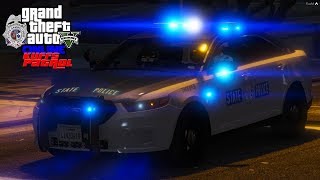 GTA 5 Police Roleplay | State Trooper Chasing Suspect Through The Airport | KUFFS Multipayer #133 screenshot 5