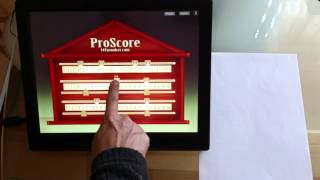 Traditional Scoreboard Mode in ProScore Snooker & Billiards Scoreboard screenshot 1