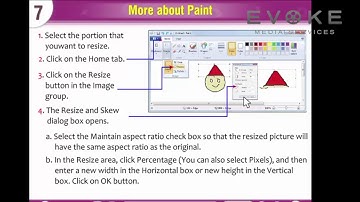 Resizing or Skewing a picture || Information