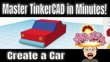AMAZING! Design a CAR in Minutes! #Tinkercad #STEAM #STEM
