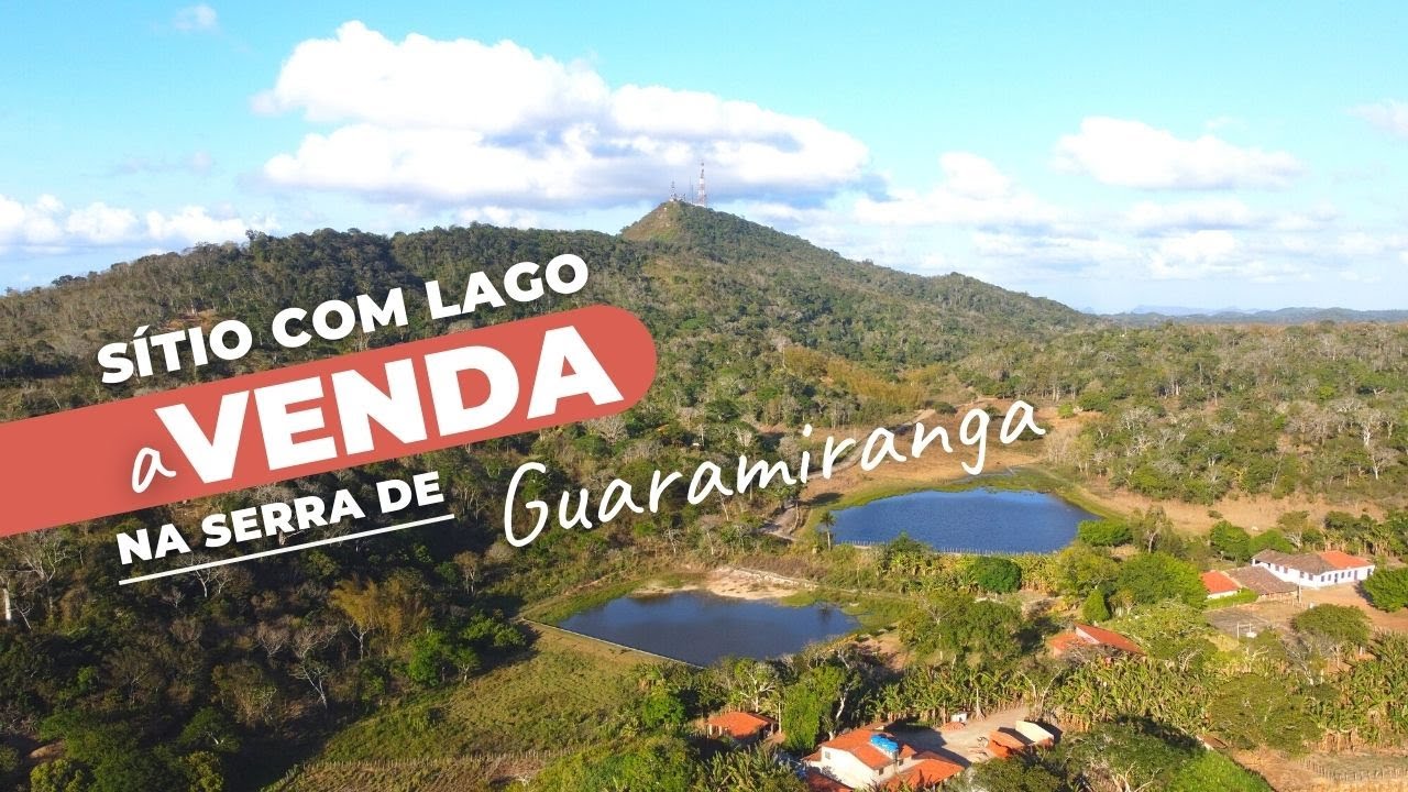 SÍTIO COM LAGO A VENDA EM GUARAMIRANGA