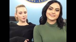 Camila Mendes and Lili Reinhart Answering Fan Questions