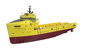 Platform Supply Vessel World Peridot 3D model