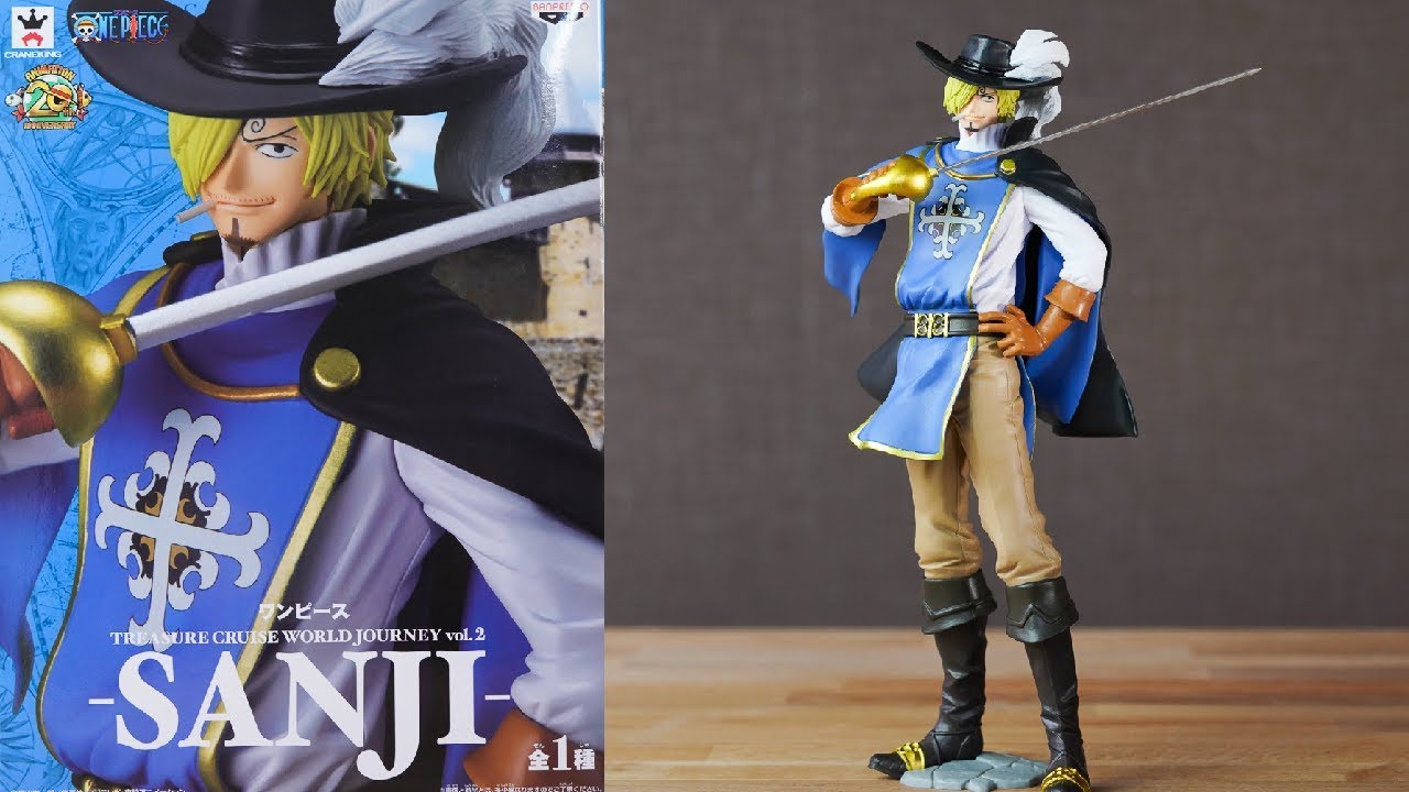 One Piece Figure Today S Release One Piece Treasure Cruise World Journey Vol 2 Sanji Youtube