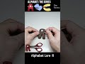 R | Alphabet Lore make clay #shorts #alphabetlore