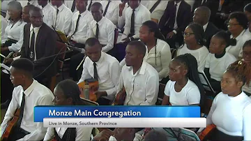 Divine Service at Monze Main Congregation - Monze, Southern Province