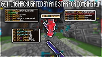 Getting Hackusated by an 8 Star In Hypixel UHC!