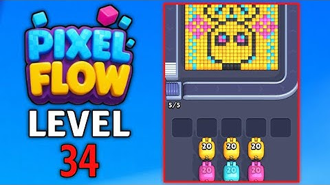 Pixel Flow Level 34