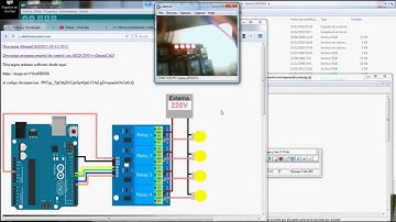 iQuimiCAD y ARDUINO control SCADA general para 8 Reles