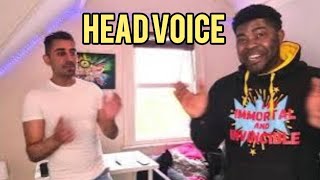 APPLYING HEAD VOICE IN A SONG