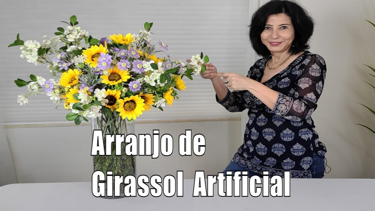 COMO FAZER UM ARRANJO DE GIRASSOL ARTIFICIAL - thptnganamst.edu.vn