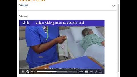 Adding Items To A Sterile Field