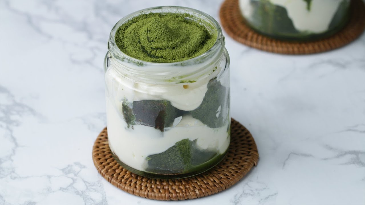 5 / Only 5 ingredients! KAWAII Matcha tiramisu