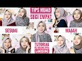 Gaya Hijab Yang Cocok Untuk Wajah Lonjong