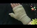 How to knitt a hand gloves       